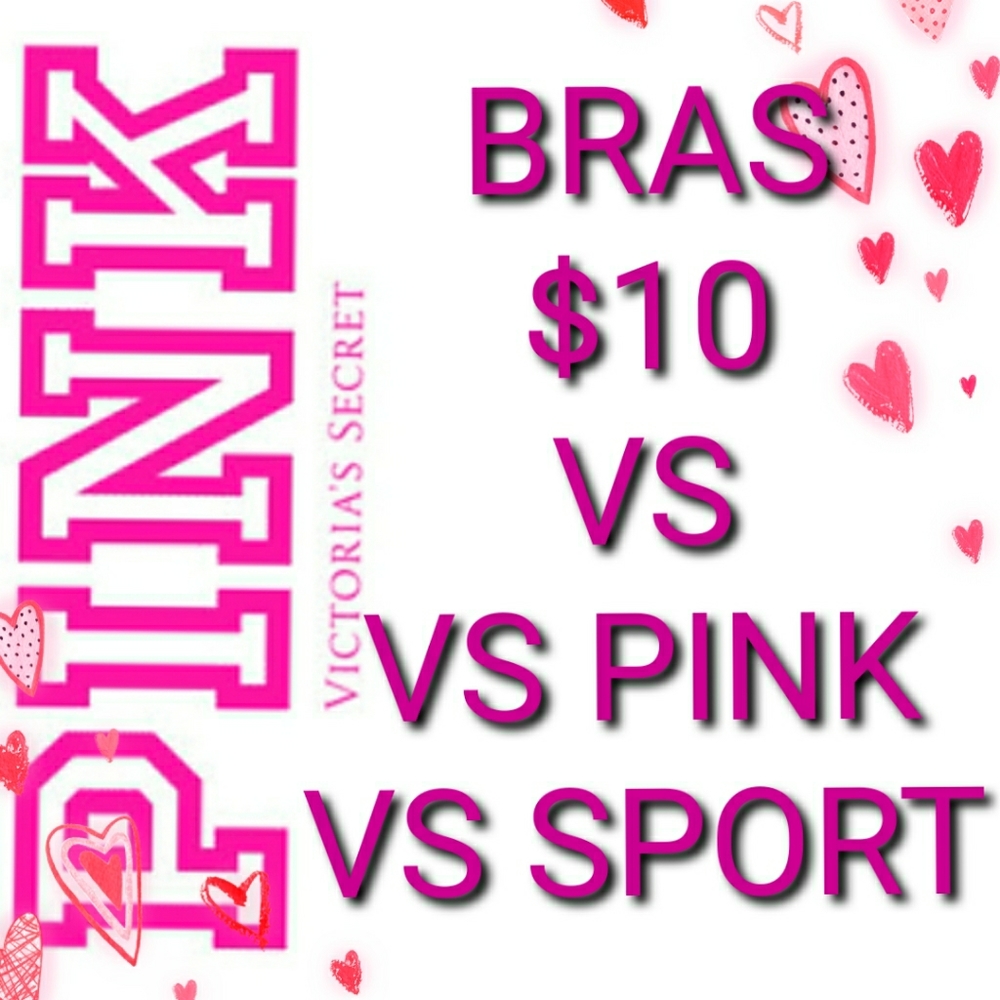 Vs Pink/ Vs/ Vs Sport Bra Sale!
